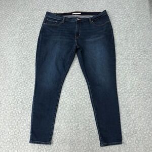 Levis Jeans Womens Plus 24W 310 Shaping Super Skinny Stretch Denim Capsule Core